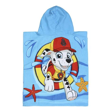 Paw Patrol Marshall Hooded Towel Poncho £8.99